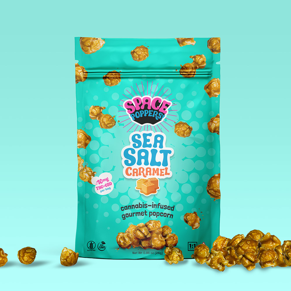 Photograph of product: Sea Salt Caramel Popcorn | 1:1 | 20mg