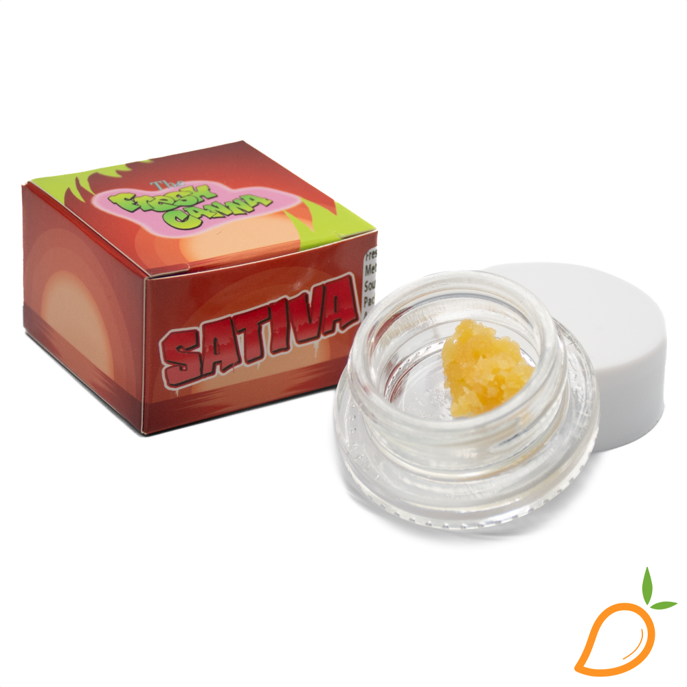 Photograph of product: 1g Super Lemon Haze Live Resin Fresh Canna