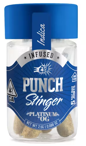 Photograph of product: 5pk Platinum OG Infused Stingers - Punch