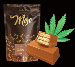 Photograph of product: Mojo | TH-oui Crispy Wafer Bites | 200 mg (Oui'd)