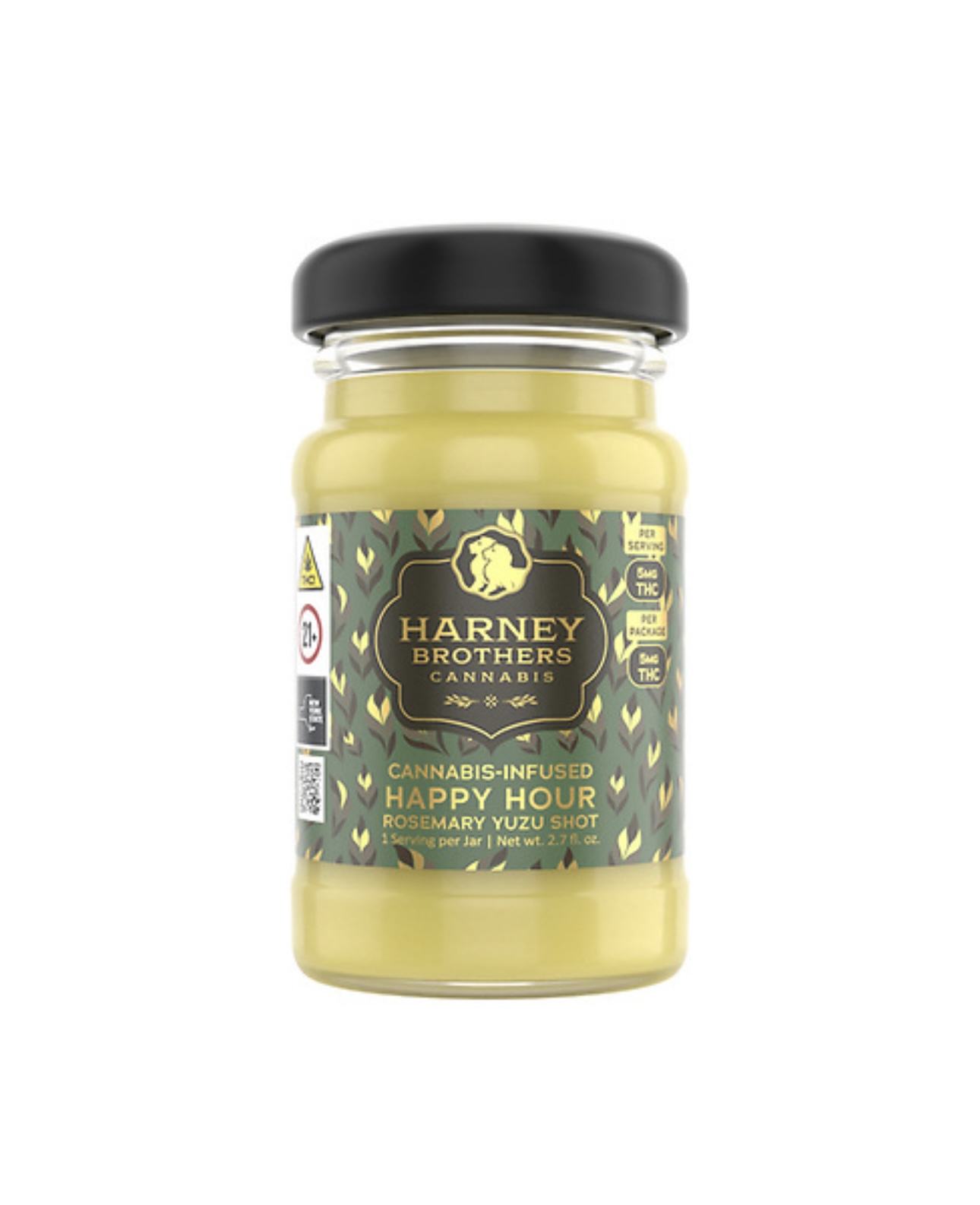 Photograph of product: Harney Brothers - Happy Hour - Rosemary Yuzu - Single Shot Infused Beverage