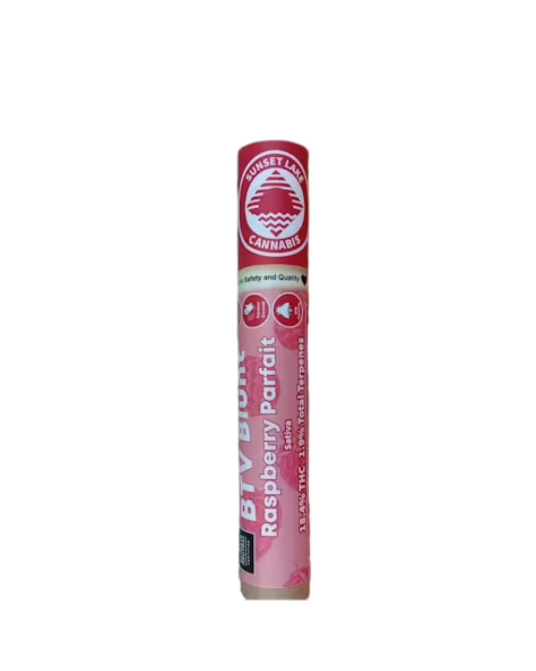 Photograph of product: BTV Blunt- Raspberry Parfait 1g