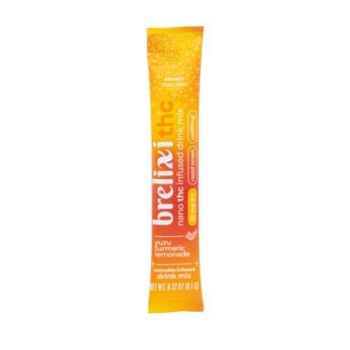 Photograph of product: Brelixi | Hemp TH-oui Lemonade Drink Mix | Yuzu Turmeric | 20mg