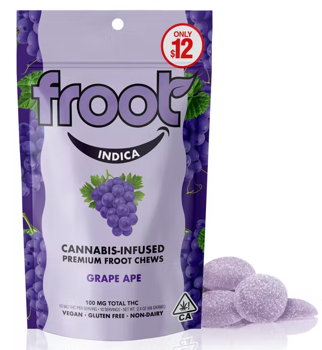 Photograph of product: Grape Gummies 100mg