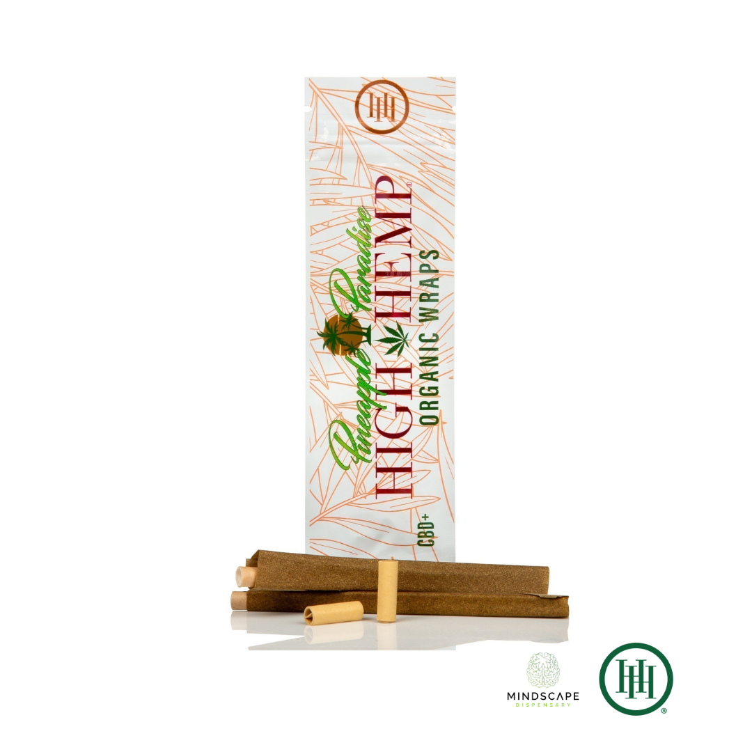 Photograph of product: Pineapple Paradise Hemp Wraps 2pk