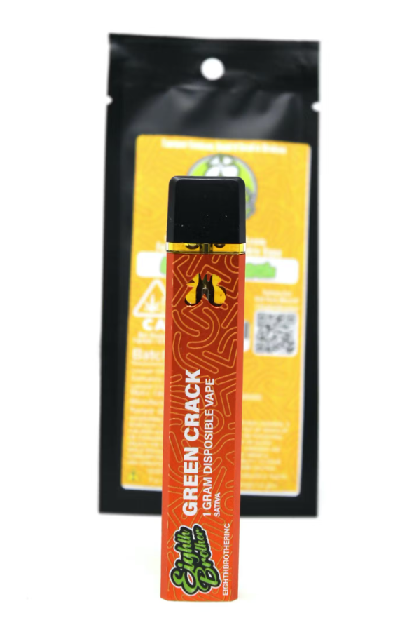 Photograph of product: Brother - Green Crack (Oui'd) All-In-One Vape 1g