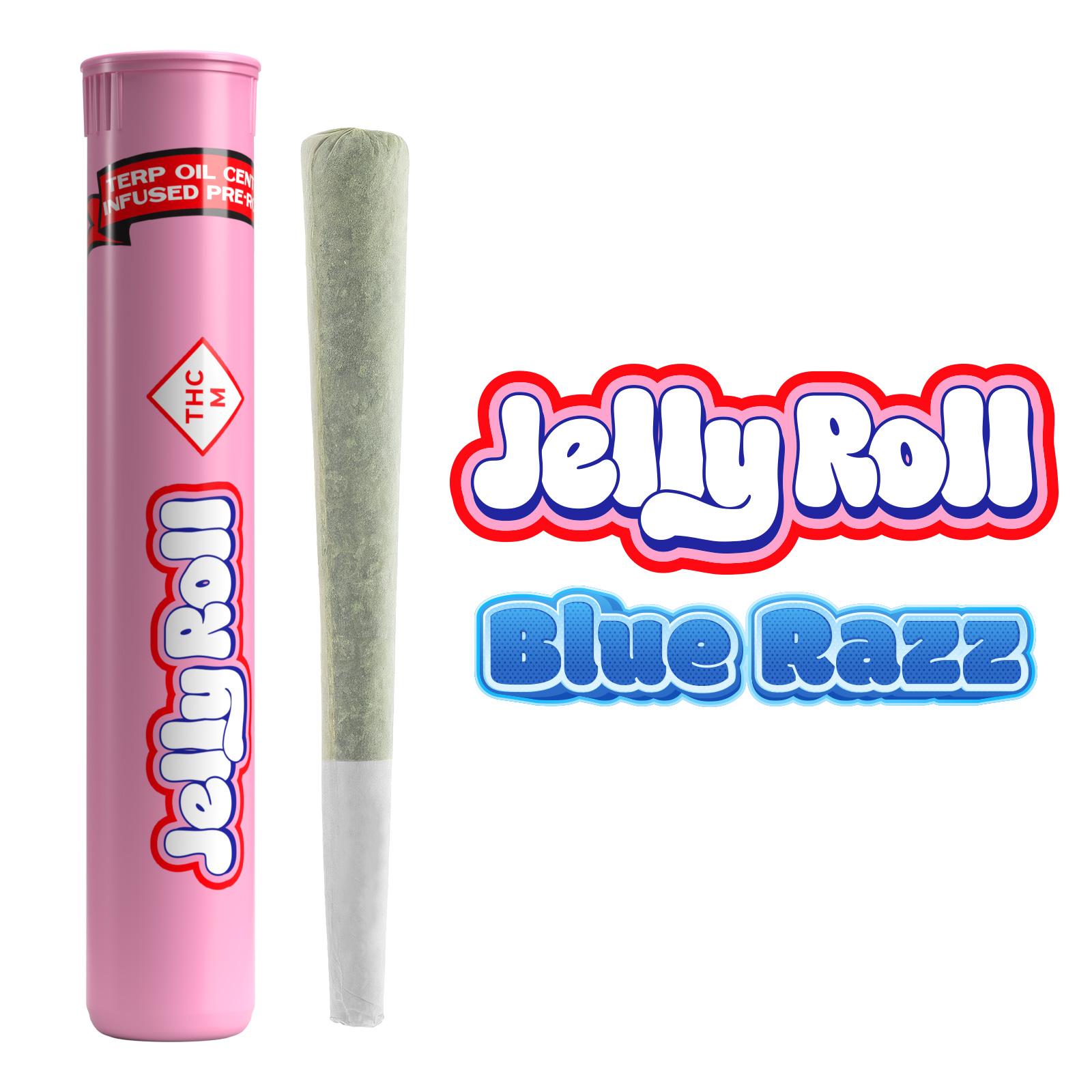 Photograph of Product: Blue Razz Infused Preroll (1.1g)