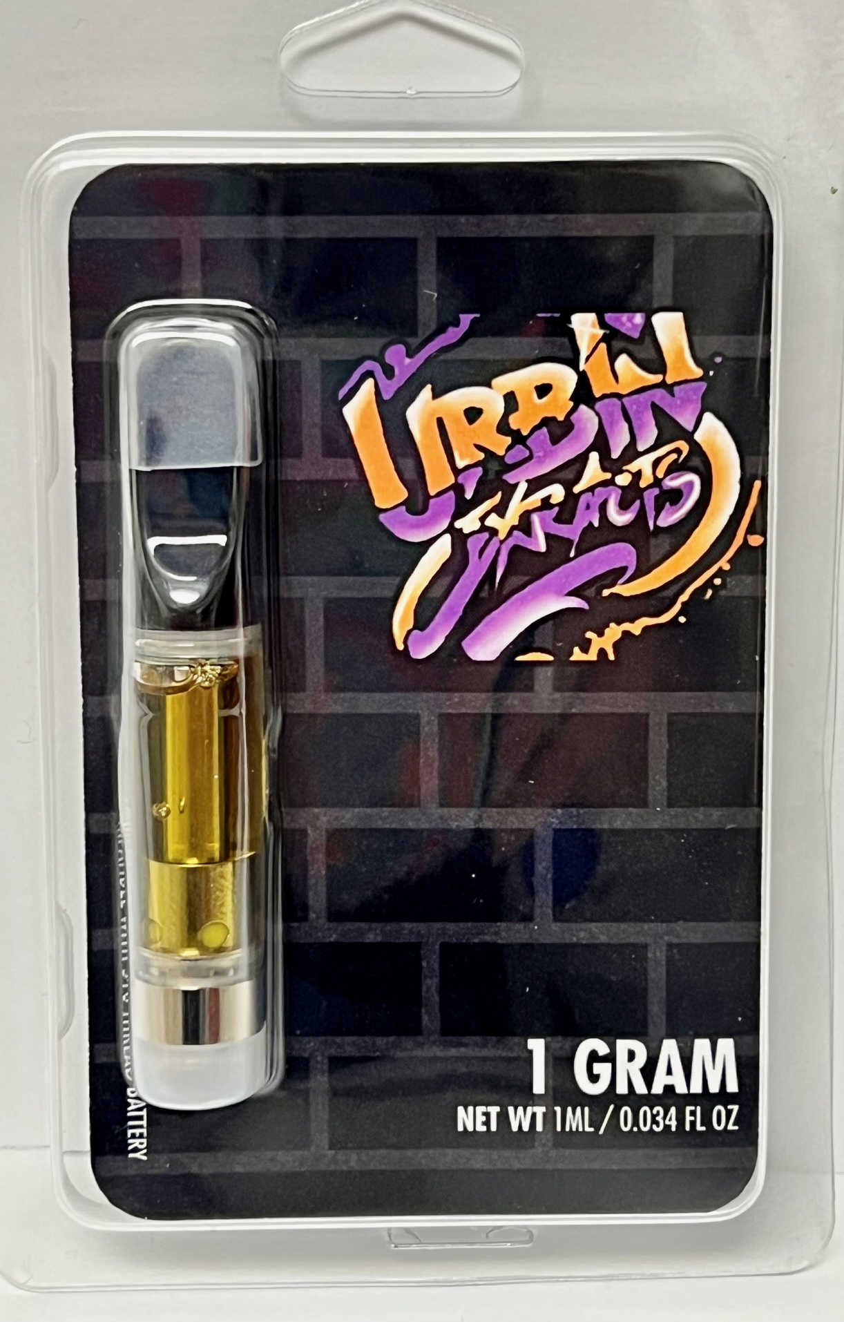 Photograph of product: White Sherb 77.395% Liquid Diamonds Cart 1g