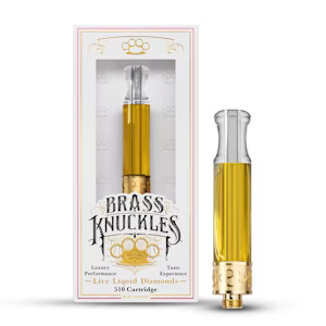 Photograph of product: Brass Knucles | Guava Gelato - Live Liquid Diamonds Vape Cart