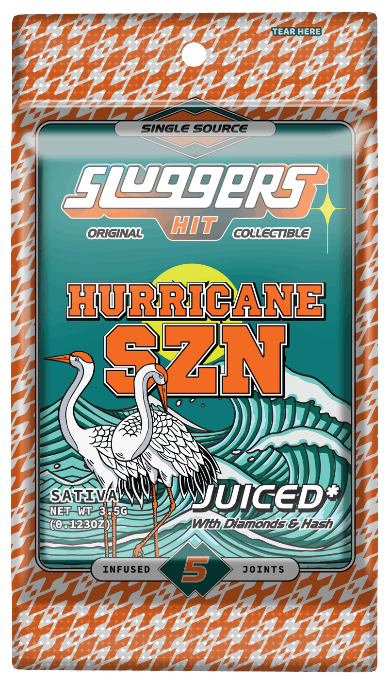 Photograph of product: Hurricane SZN Infused Pre Rolls 5pk