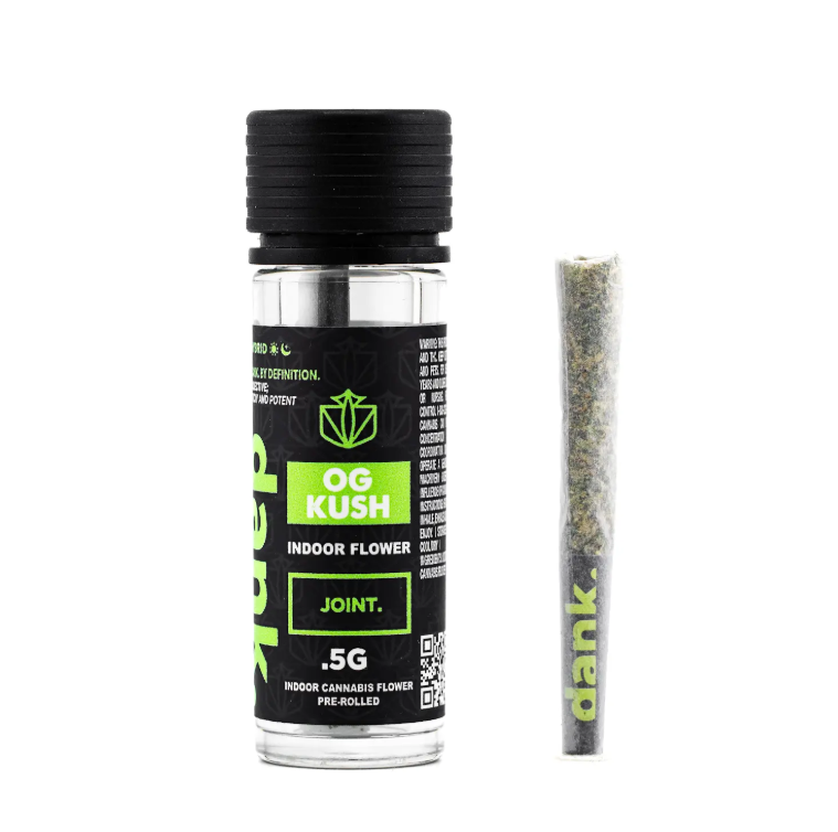 Photograph of product: Dank - Preroll - 0.5g - OG Kush