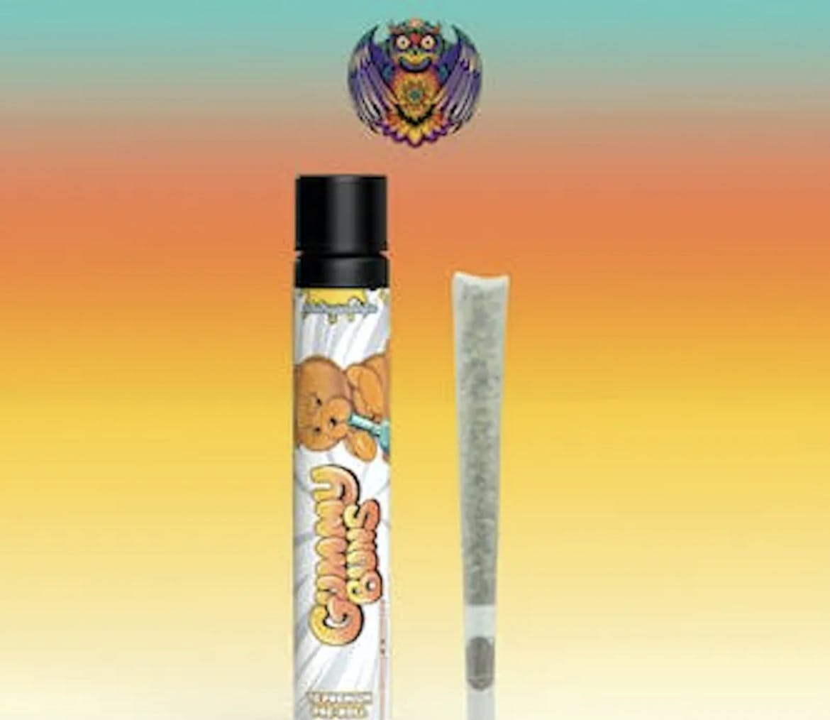 Photograph of product: Michigander Fire- Gummy Buns- Pre Roll- 1G