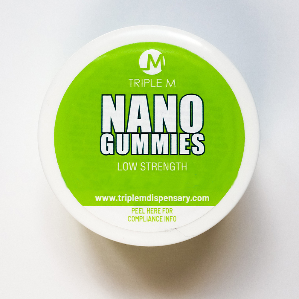 Photograph of product: Nano Gummy (Fast Acting) - Sour Peach Mango [20pk]