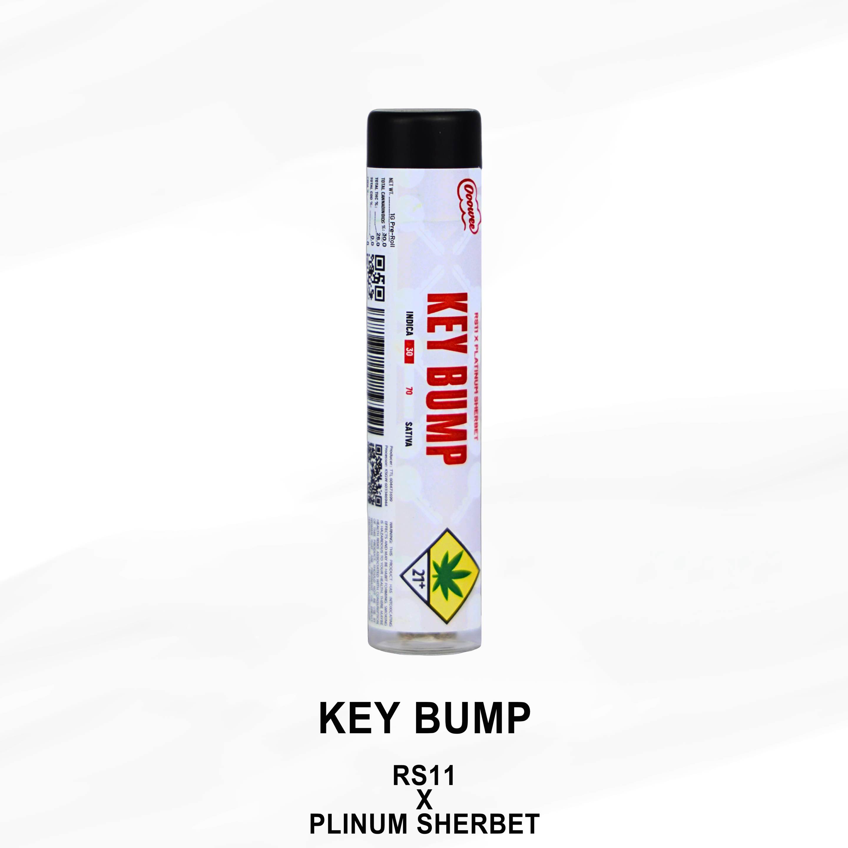 Photograph of product: Key Bump Pre-Roll