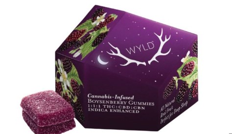 Photograph of product: 1:1:1 CBD:CBN:TH-oui Boysenberry | 10pk