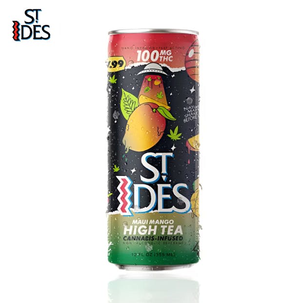 Photograph of product: St. Ides - Maui Mango High Tea - 100mg TH-oui - Single - 