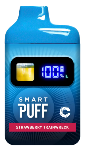 Photograph of product: Cannalicious - Smart Puff - Strawberry Trainwreck - 1G Dispo