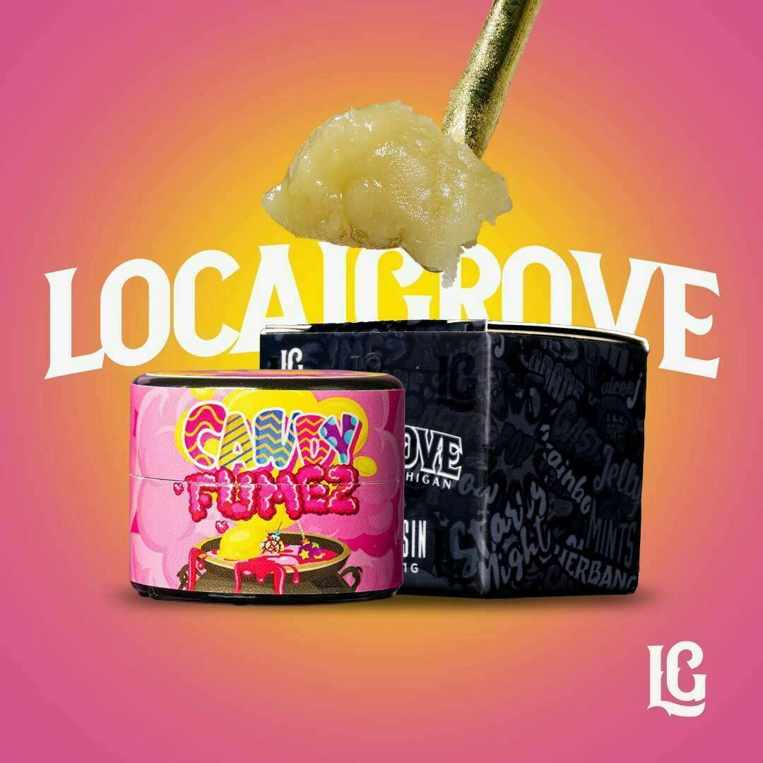 Photograph of product: Candy Fumez Live au chocolat Rosin