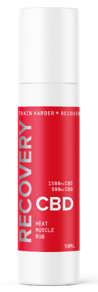 Photograph of product: Recovery CBD | Heat Muscle Rub 1500 CBD 500 CBG