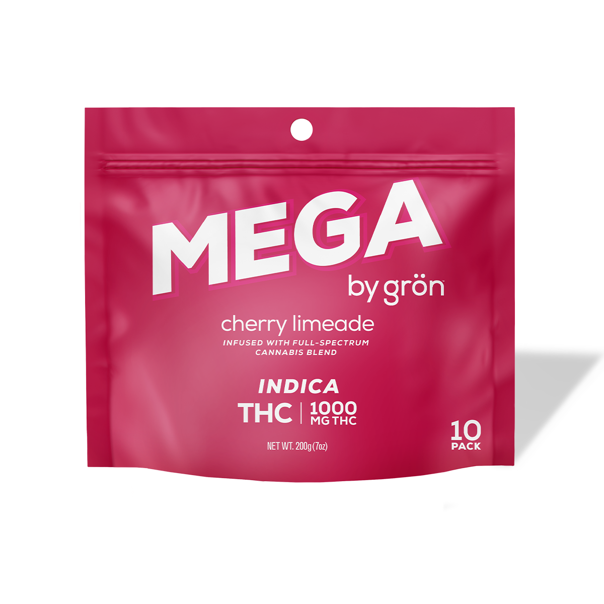 Photograph of Product: Indica Cherry Limeade Mega Pearls 10pk