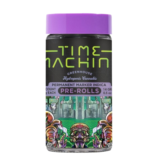 Photograph of product: Time Machine | Permanant Marker Pre-Rolls (28 Pack) | 14g
