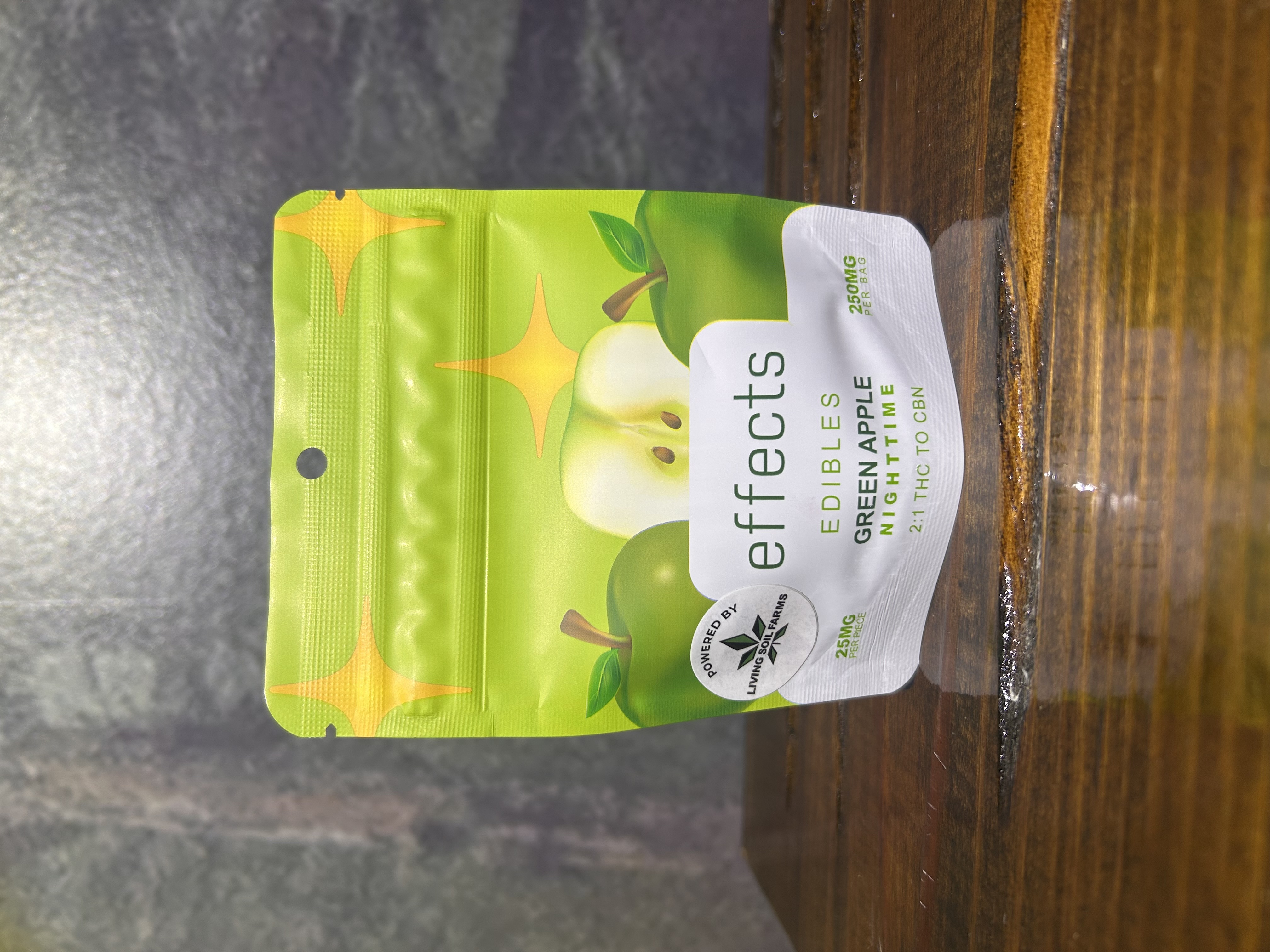 Photograph of product: Green Apple Nighttime | 250MG | Noble Labs