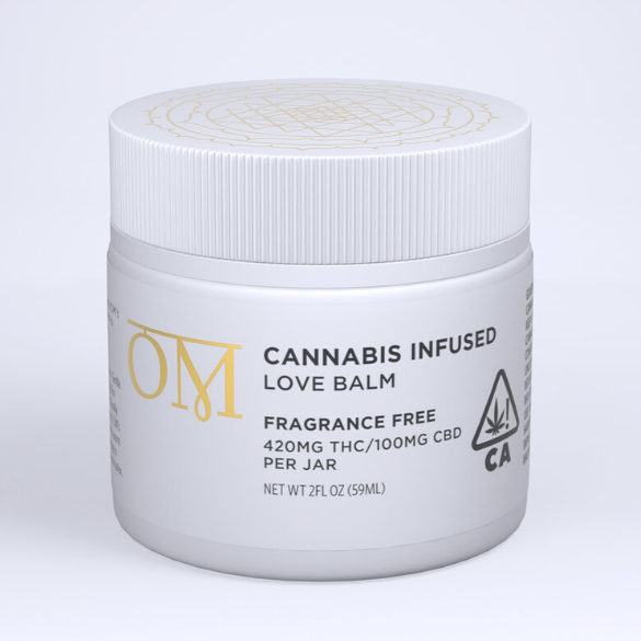 Photograph of product: OM Fragrance Free TH-oui:CBD Love Balm 2oz 275mg