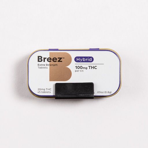 Photograph of product: Breez - Oui'd Royal Mint Tin - 100mg