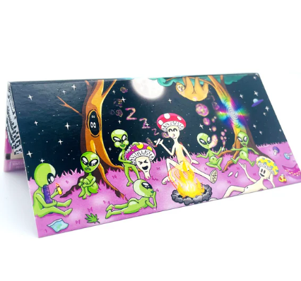 Photograph of product: ZZZ's King Size Slim Papers & Tips - Intergalactic