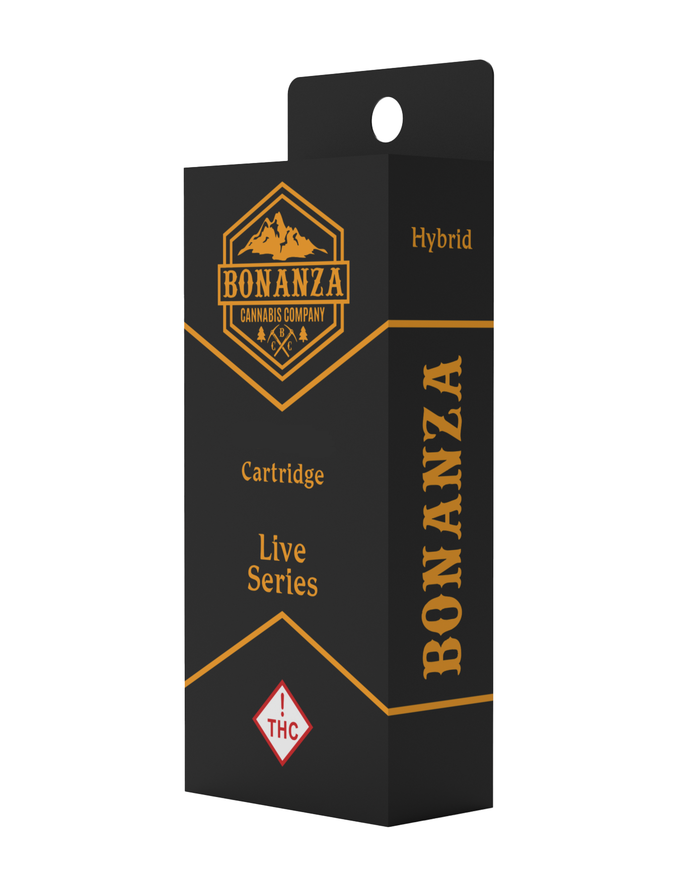Photograph of product: Bonanza Duct Tape .9g Live Series Vape Cartridge