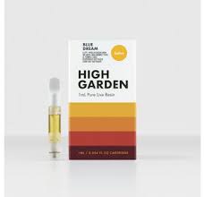 Photograph of product: High Garden | Blue Dream | 1ml Live Resin Cart