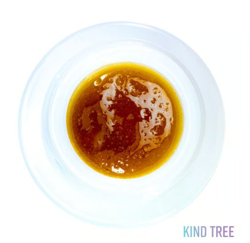 Photograph of product: Kind Tree Concentrate 1g Live Resin- Dirty Kush Breath (Sugar)