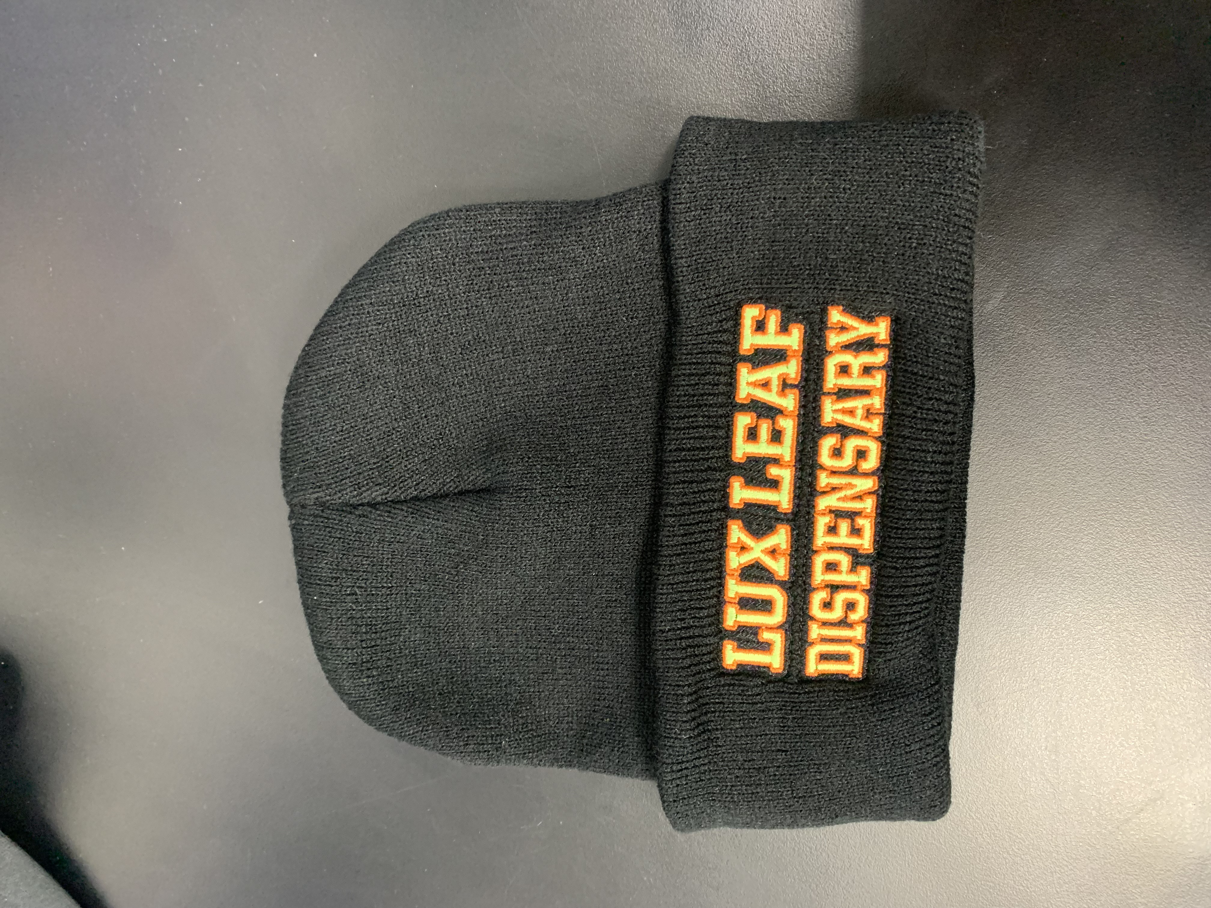 Photograph of product: Swag | LUXLEAF | 'Connoisseur Black Beanie' [o/s]