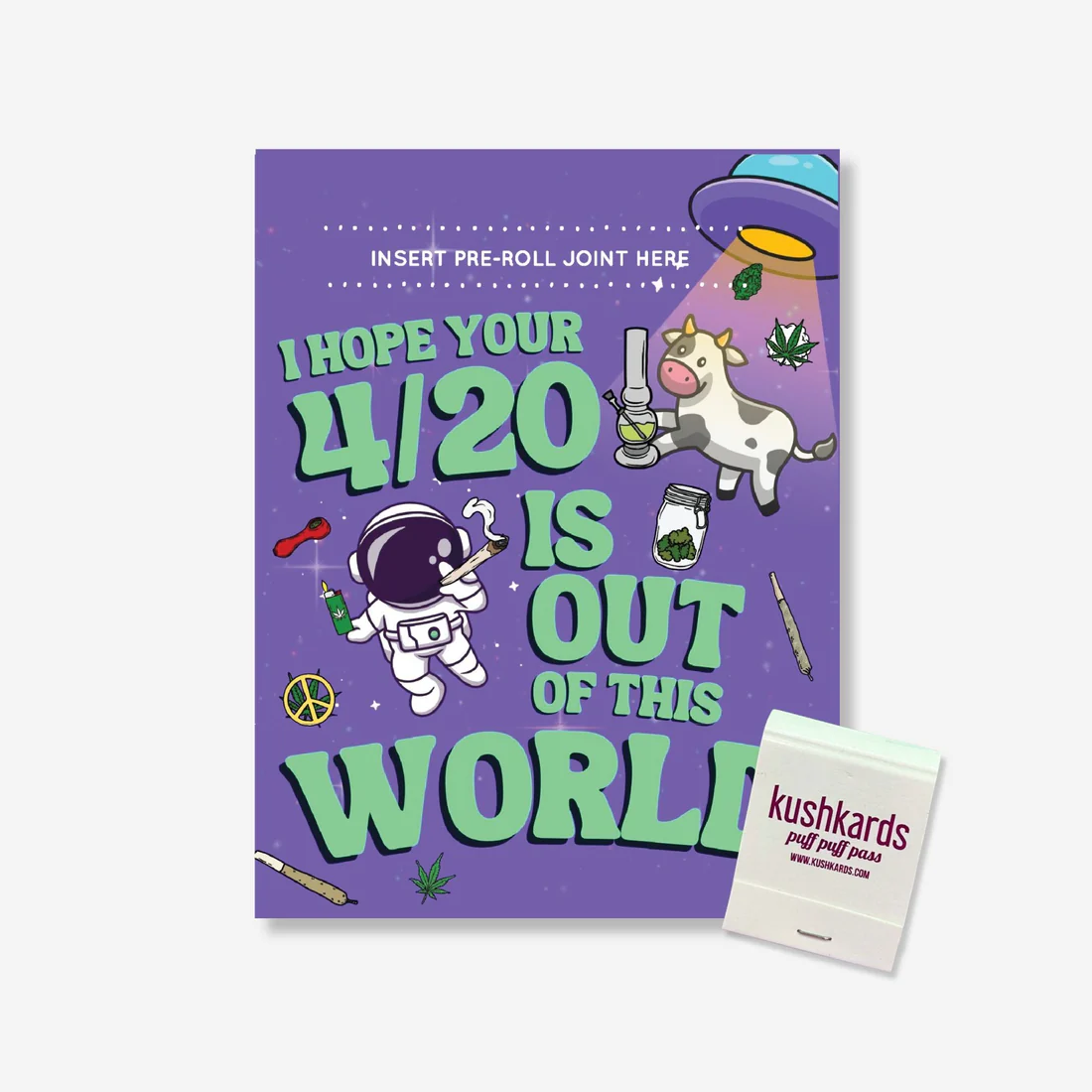 Photograph of product: KushKards - 420 Out Of This World (TAX INCLUDED)