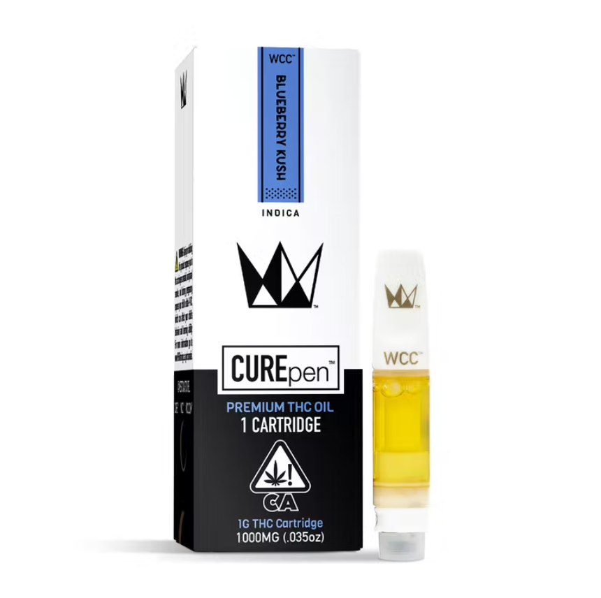Photograph of product: BLUEBERRY KUSH 1G - WEST COAST CURE