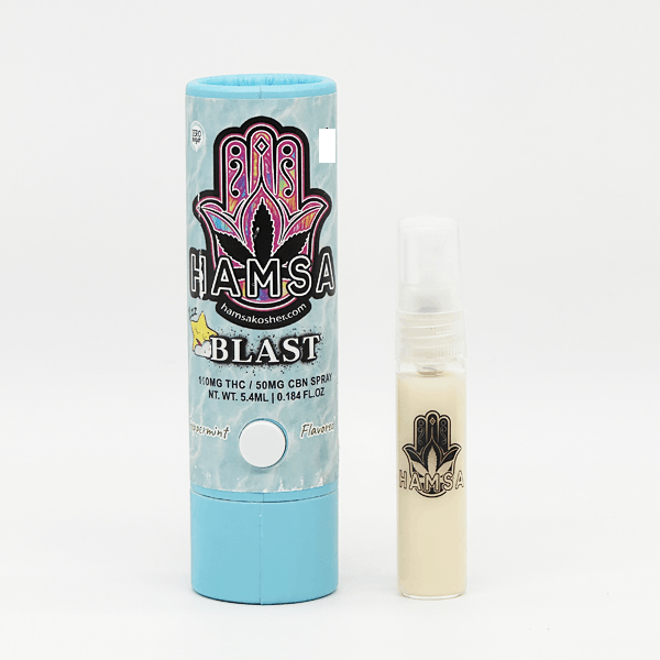 Photograph of product: Hamsa Blast Spray Tincture - 100mg