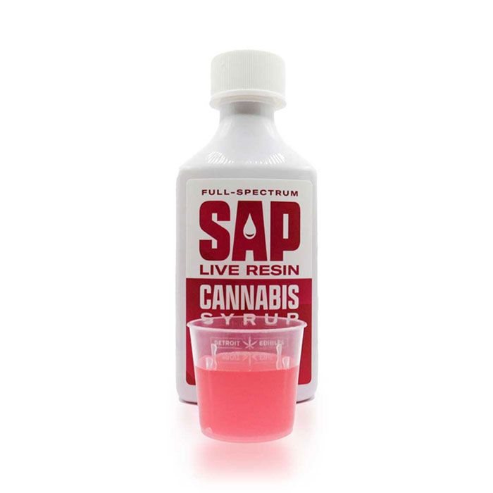 Photograph of product: Fruit Punch SAP Live Resin Syrup, 200mg