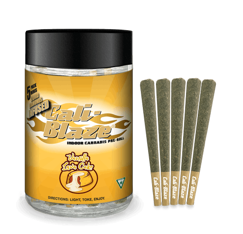 Photograph of product: Vanilla Lava Cake Infused - 5 Pack