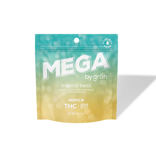 Photograph of product: Mega Pearl | Tropical Twist | Rosin | Single