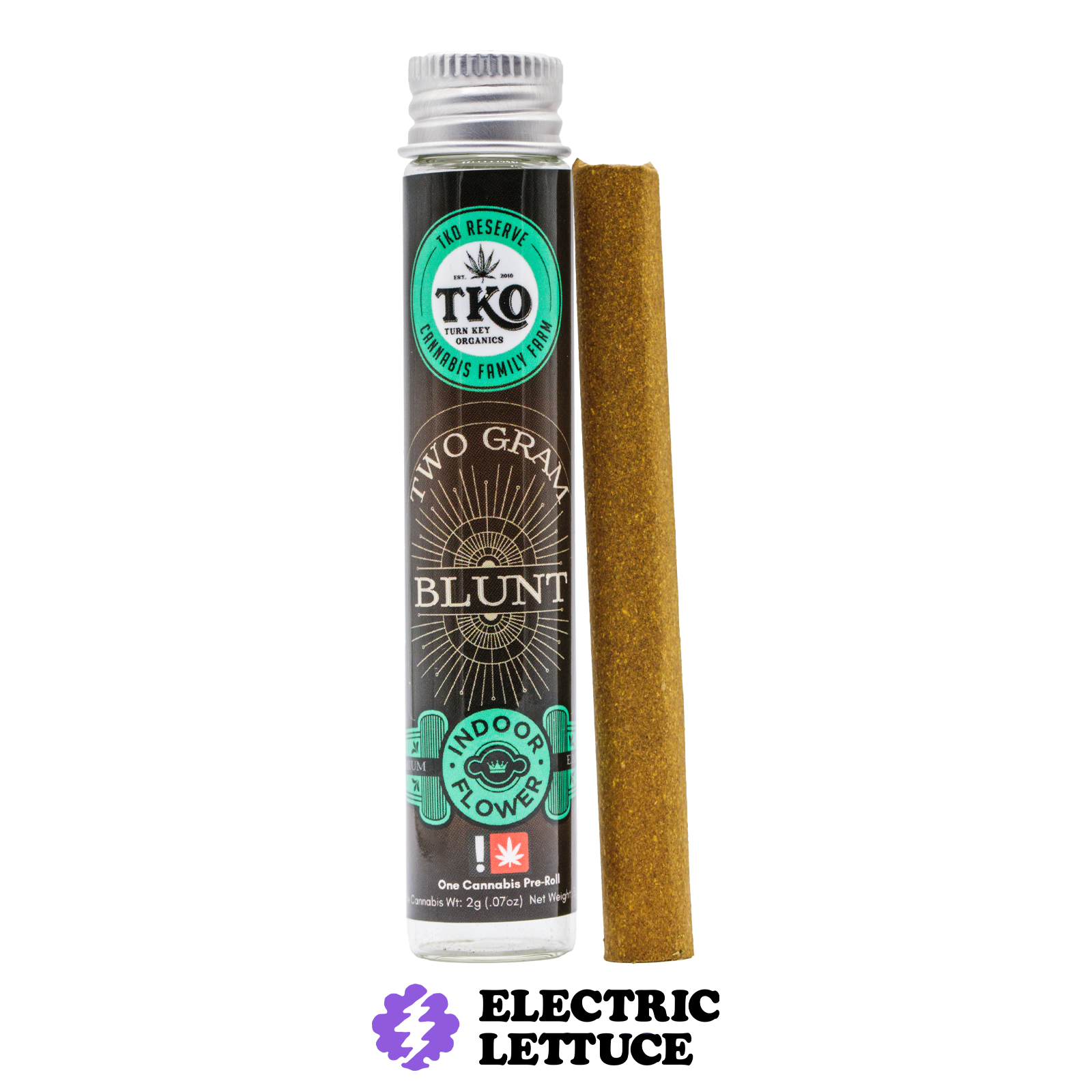 Photograph of product: TKO Reserve Pandemic Punch Single Pre-Roll Blunt 2g