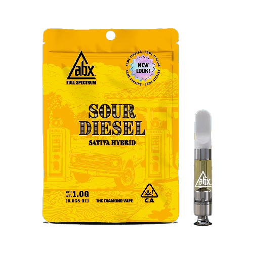 Photograph of product: SOUR DIESEL HIGH POTENCY CARTRIDGE 1G