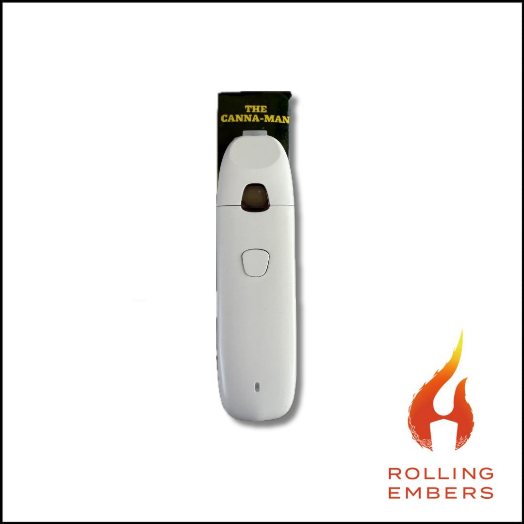 Photograph of product: The Canna-Man | Trico Jordan Live Rosin Disposable vape