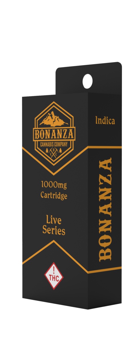 Photograph of product: Bonanza Live Resin Cartridge (I) Long Forgotten Dream