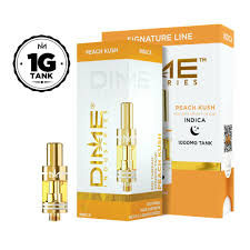 Photograph of product: Dime- Tank - SL - Peach Kush
