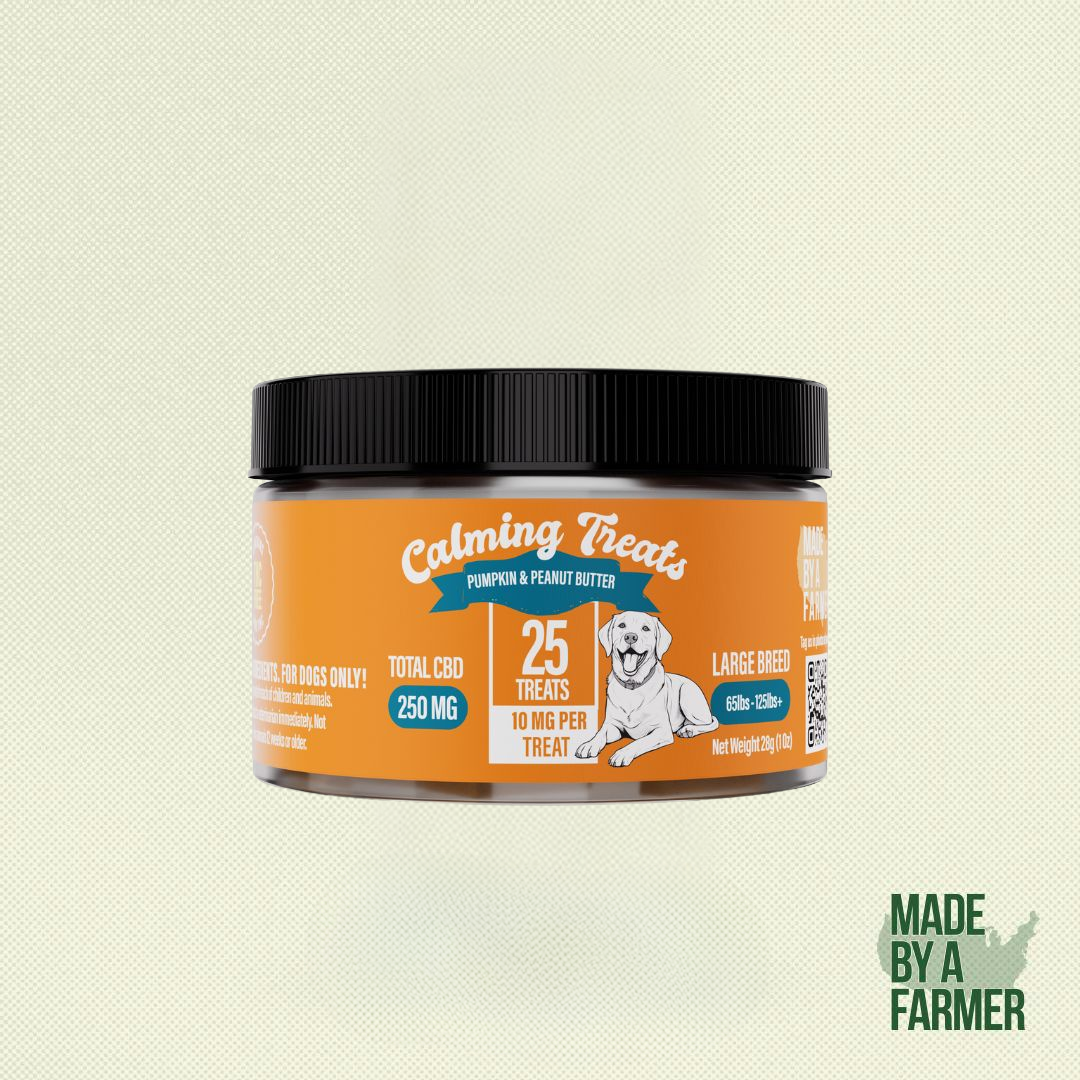 Photograph of product: Made By A Farmer - 250mg CBD Dog Treats - Large Breed