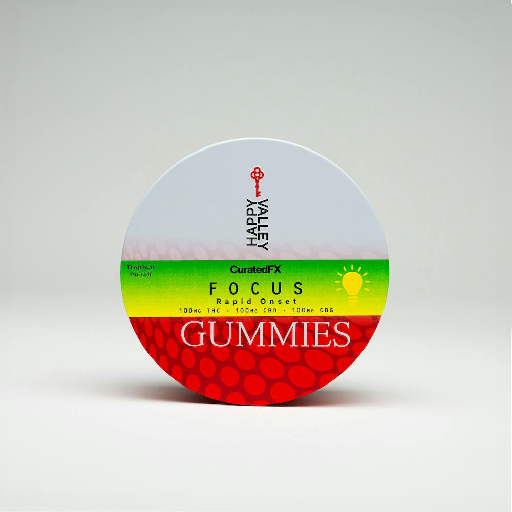 Photograph of product: Focus Tropical Punch TH-oui:CBD:CBG 5:5:5 x20