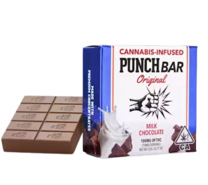 Photograph of product: SF Milk Chocolate PunchBar