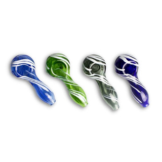 Photograph of product: 4" Color Spiral - Hand Pipe