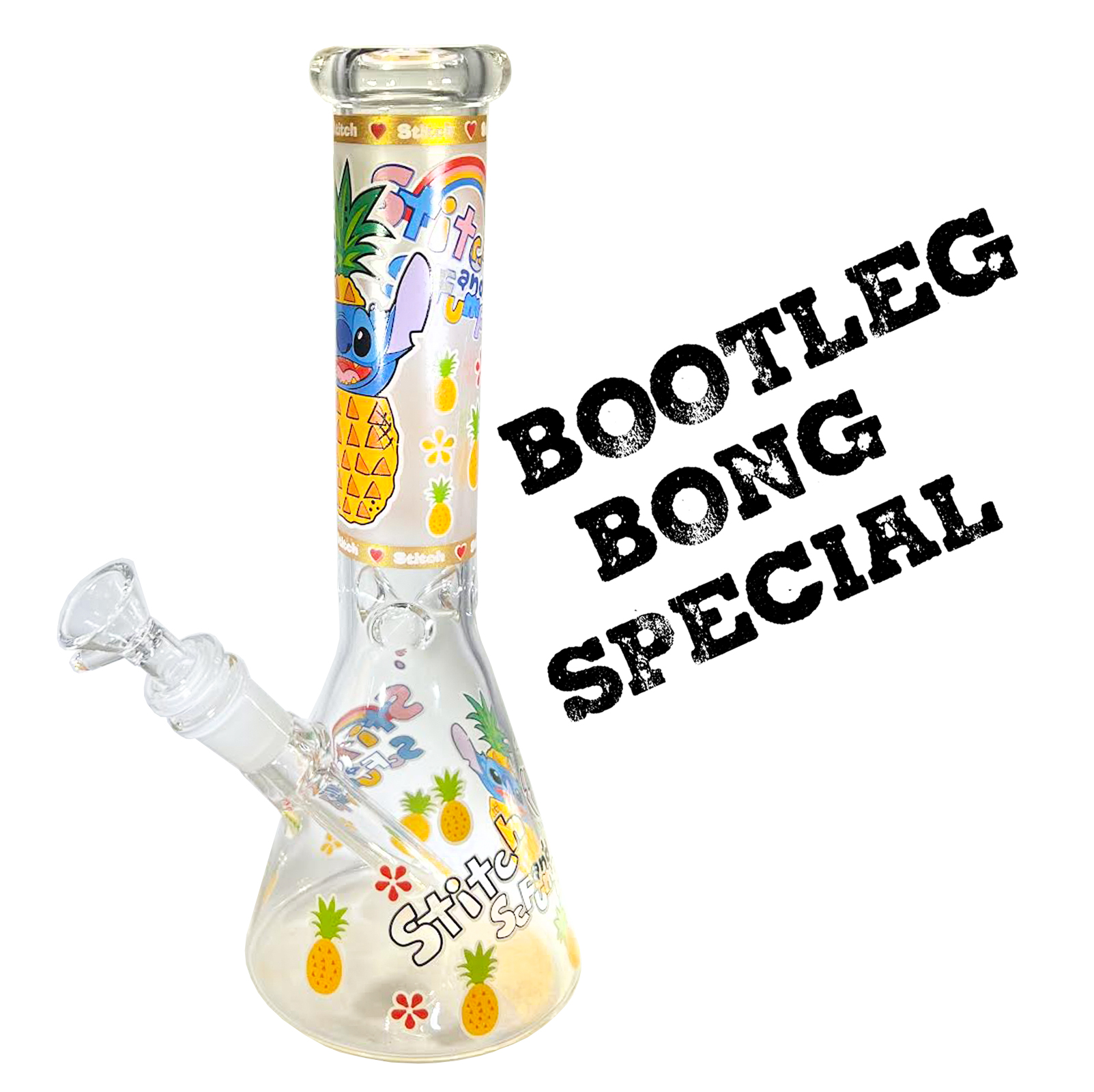 Photograph of product: 10" Stitch & Scfump Beaker Bong