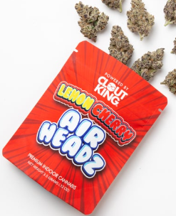 Photograph of product: Clout King Cloutlettes - Lemon Cherry Airheads - Smalls - 7g